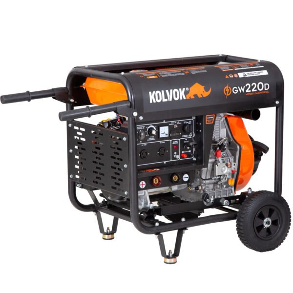 Motosoldador Diesel 200A KOLVOK GW220D - Imagen 6