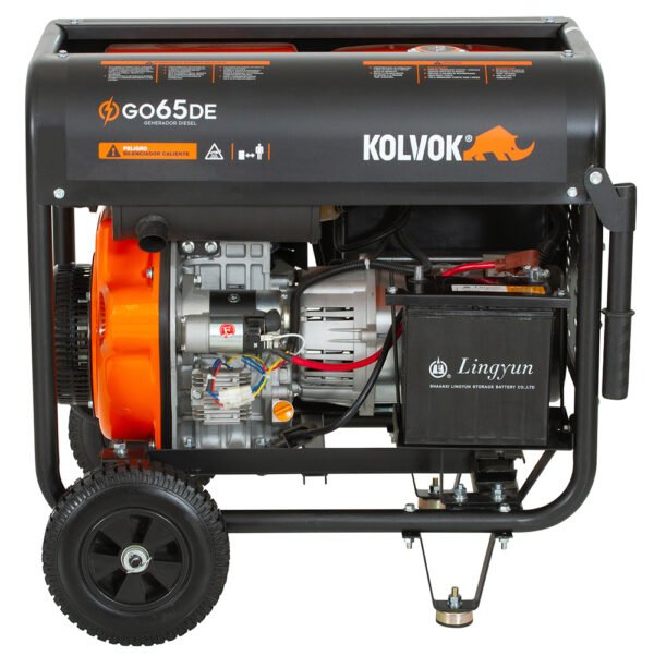 Generador Eléctrico diesel 6.5kVA KOLVOK GO65DE - Imagen 4