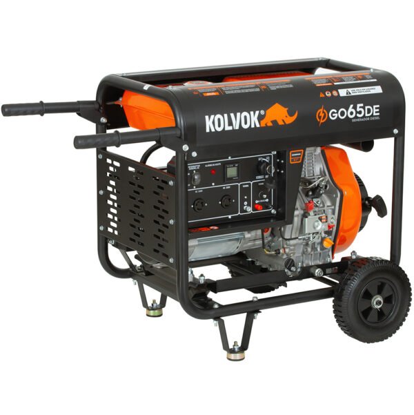 Generador Eléctrico diesel 6.5kVA KOLVOK GO65DE - Imagen 5