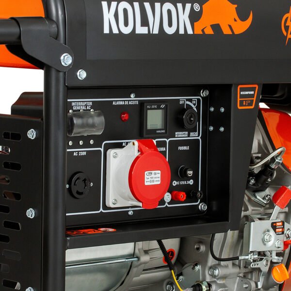 Generador Eléctrico diesel Trifásico 8.1kVA KOLVOK GO80DE3 - Imagen 6