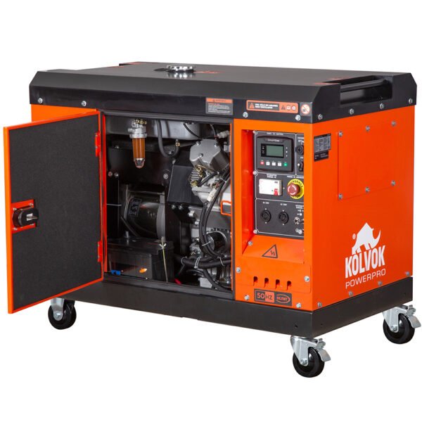 Generador Eléctrico Diesel Trifásico 14kVA KOLVOK GS1400D3 - Imagen 3