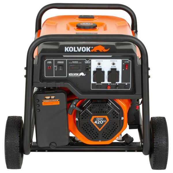 Generador Eléctrico Gasolina 5.5kVA KOLVOK GO55GE - Imagen 3
