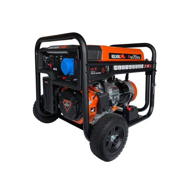 Generador Eléctrico Gasolina 6.5kVA KOLVOK GO70GTA - Imagen 2