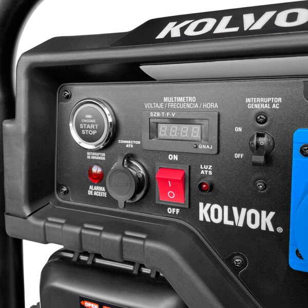 Generador Eléctrico Gasolina 8.5kVA KOLVOK GO82GTA - Imagen 11