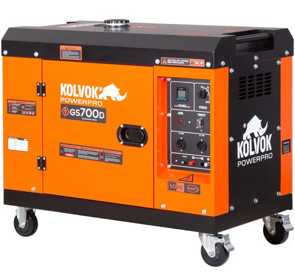 Generador Eléctrico diesel 5kVA KOLVOK GS700D - Imagen 2