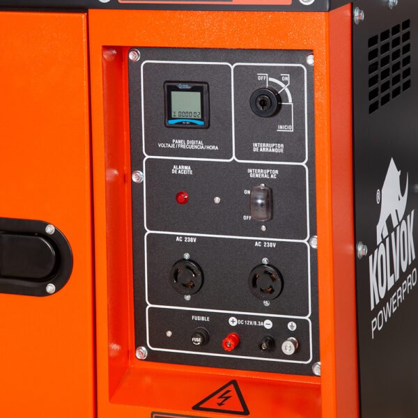 Generador Eléctrico diesel 5kVA KOLVOK GS700D - Imagen 11