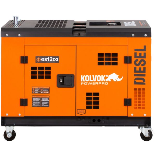 Generador Eléctrico Diesel Trifásico 12kVA KOLVOK GS12D3 - Imagen 5