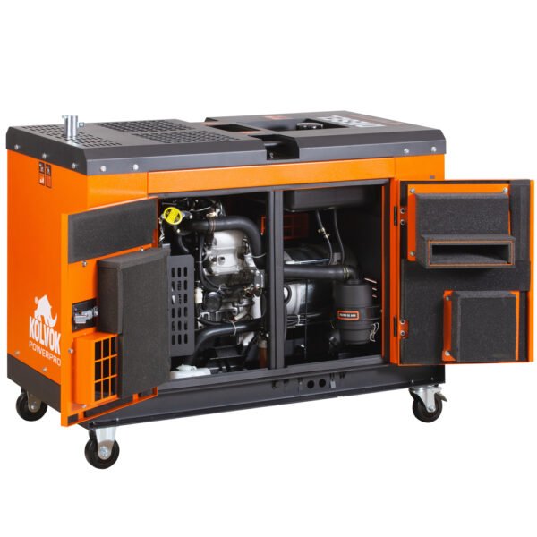 Generador Eléctrico Diesel Trifásico 12kVA KOLVOK GS12D3 - Imagen 7
