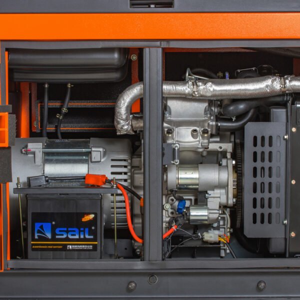 Generador Eléctrico Diesel Trifásico 12kVA KOLVOK GS12D3 - Imagen 8