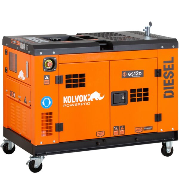 Generador Eléctrico diesel 10kVA KOLVOK GS12D