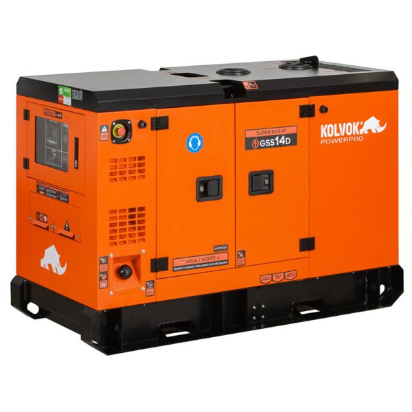 Generador Eléctrico Diesel 12kVA KOLVOK GSS14D - Imagen 2