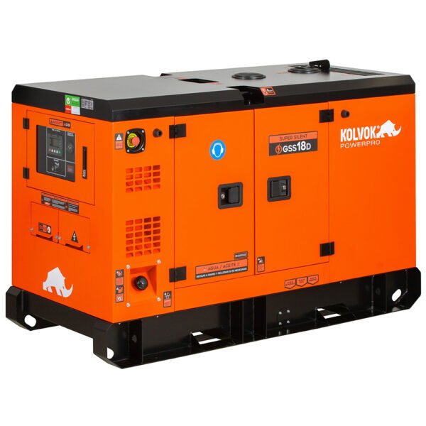 Generador Eléctrico Diesel 17kVA KOLVOK GSS18D - Imagen 2
