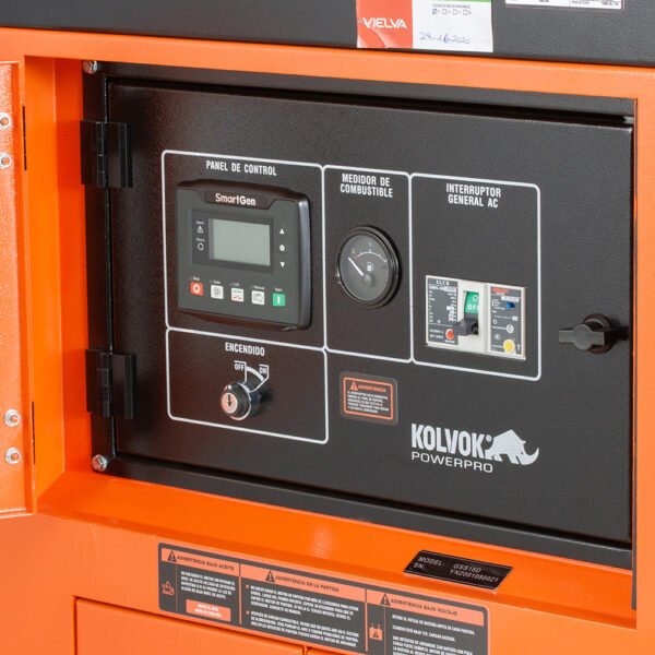 Generador Eléctrico Diesel 17kVA KOLVOK GSS18D - Imagen 7
