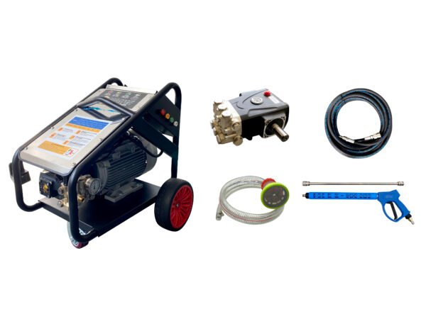 Hidrolavadora DK-3015T4AR agua fría 300 Bar 15 Lts 380V - Imagen 2