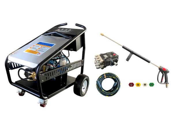 Hidrolavadora DK-3018T4AR agua fría 300 Bar 18 Lts 380V