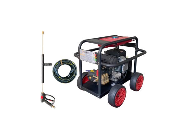 Hidrolavadora Autonoma Ultra Presión SJ3521AR  5000 PSI Motor Gasolina Lifan P/Eléctrica - Imagen 2