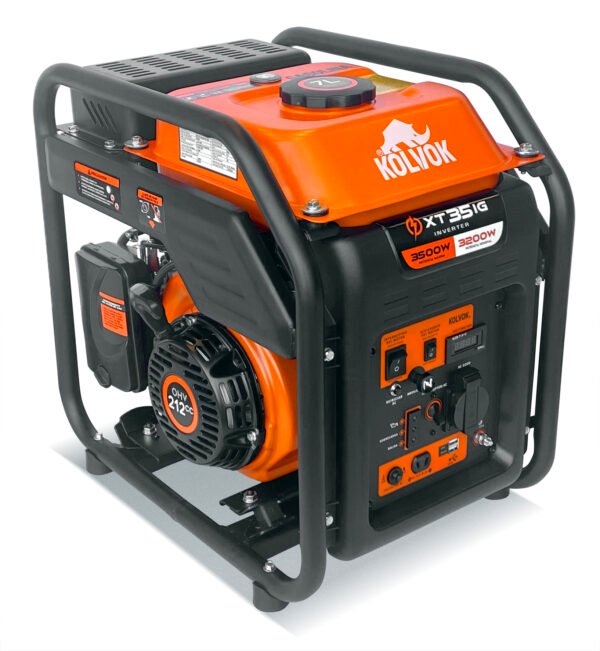 Generador Eléctrico Gasolina Inverter 3.5kVA KOLVOK XT35IG