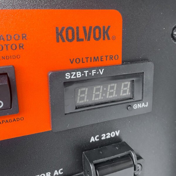 Generador Eléctrico Gasolina Inverter 3.5kVA KOLVOK XT35IG - Imagen 7