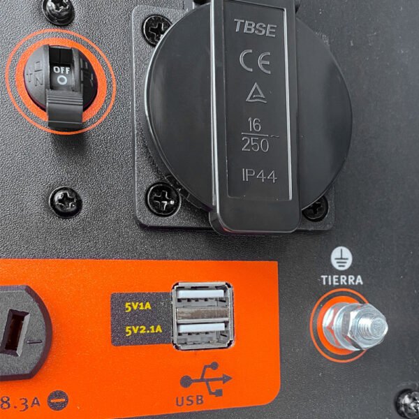 Generador Eléctrico Gasolina Inverter 3.5kVA KOLVOK XT35IG - Imagen 9