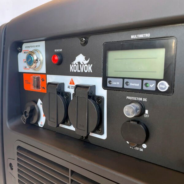 Generador Eléctrico Gasolina Inverter 3.2kVA KOLVOK IG3200XT - Imagen 2